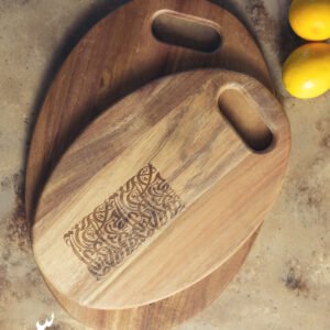 بورد تقطيع بيضوي - متوفر بـ حجمين - صغير - Small