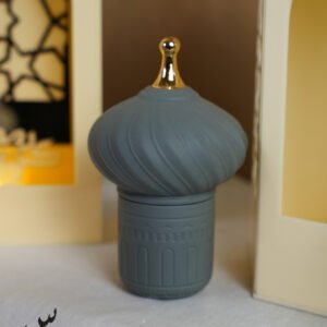 منارة سيراميك صغير ديكور - أخضر