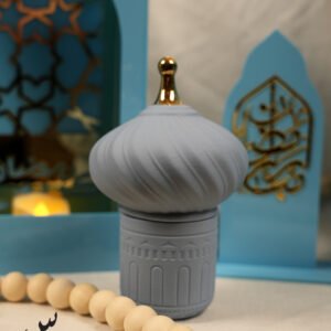منارة سيراميك صغير ديكور - سمائي